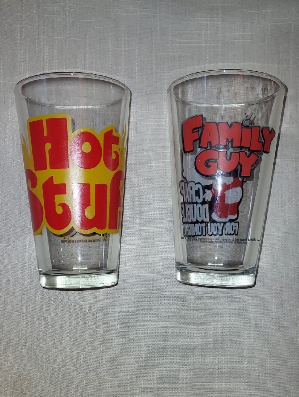 Set Of Two Family Guy Glasses